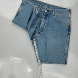 Wrangler Denim Shorts - 34W 9L Blue Denim
