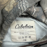 Cabelas Camo Hoodie - Large Camo Cotton