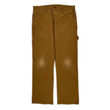 Carhartt Carpenter Pants - 33W 31L Brown Cotton