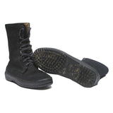 TODS Womens Black Leather Lace-Up Boots UK 5 Stylish Comfort Premium