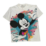 Mickey Mouse Mickey Cartoon T-Shirt - XL Multicoloured Cotton