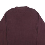 TOMMY HILFIGER Mens Maroon Classic Jumper Crew Neck Basic Knit XL Cotton Casual