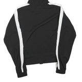 PUMA Mens Black & White Training Zip Hoodie Jacket M Polyester Blend Sportswear