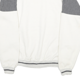 GEAR FOR SPORTS Mens Grey & White Training Crew Neck L Pullover Sweatshirt