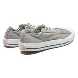 CONVERSE Chuck Taylor All Star Mens Low Top Trainers Grey Cotton Blend UK 9