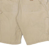 CARHARTT Mens Shorts Beige Casual Cotton Blend L W30 Workwear