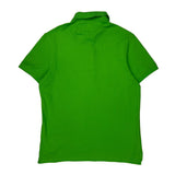 Tommy Hilfiger Slim Fit Polo Shirt - Large Green Cotton
