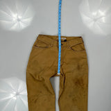 Carhartt Carpenter Trousers - 32W 34L Brown Cotton