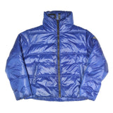 REPLAY Mens Blue Bomber Jacket S Polyester Blend Puffer Zip Up Padded