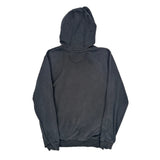 Carhartt Spellout Hoodie - Small Black Cotton