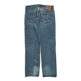 501 Levis Jeans - 33W 33L Blue Cotton