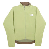 THE NORTH FACE Womens Green Zip Jacket XS Polyester Blend Lightweight Outdoor