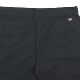 DICKIES Mens Shorts Black Casual Cargo XL W40 Workwear Durable Polyester