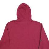 CHAMPION Mens Maroon Hoodie XL Camo Print Logo Pullover Casual Cotton Blend