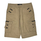 Southpole Cargo Shorts - 38W 13L Beige Cotton