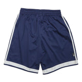 ADIDAS Mens Navy Blue Casual Sports Shorts S W26 Polyester Blend Drawstring