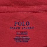 Polo By Ralph Lauren T-Shirt - Medium Red Cotton