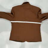 Burberry Blazer - Medium Brown Polyester