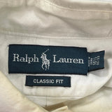 Ralph Lauren Shirt - Large White Cotton