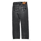 501 Levis Jeans - 30W 30L Grey Cotton