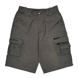 Fubu Cargo Shorts - 31W 11L Gray Cotton