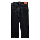 501 Levis Jeans - 38W 32L Black Cotton
