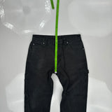 Dickies Carpenter Pants - 32W 30L Black Cotton