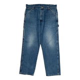 Wrangler Carpenter Jeans - 36W 32L Blue Cotton