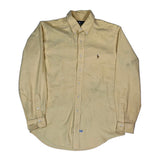 Ralph Lauren Shirt - Large Yellow Cotton