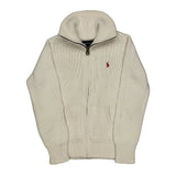 Age 6 Ralph Lauren Zip Up - XS Cream Cotton