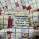 Natural Issue Checked Short Sleeve Shirt - Small Multicoloured Cotton