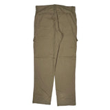 Wrangler Cargo Trousers - 32W 30L Khaki Cotton