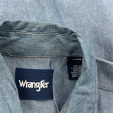 Wrangler Denim Shirt - Medium Blue Cotton