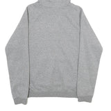 NIKE Mens Grey Hoodie S Cotton Blend Pullover Lightweight Sportswear