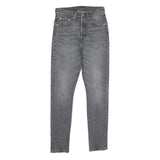 LEVI'S 501S Womens Classic Skinny Denim Medium W24 L30 Button Closure Jeans