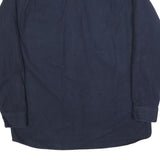 REDHEAD Mens Navy Blue Shirt XL Cotton Blend Button Long Sleeve Casual