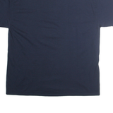 GILDAN Mens Navy Blue Marian University Knights Baseball Alumni T-Shirt XL Short