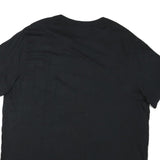 NIKE Mens Black Purdue Boilermaker Basketball Graphic T-Shirt 2XL Crew Neck