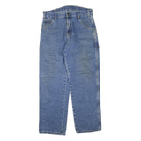 DICKIES Womens Blue Regular Fit Straight Leg Denim Jeans W32 L30 Workwear