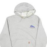 CARHARTT Mens Grey Workwear Pullover Hoodie M Cotton Blend