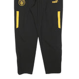 PUMA Mens Joggers Black & Yellow Manchester City Slim Tapered XL W34 L30