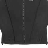 THE NORTH FACE Womens Black Zip Jacket L Polyester Blend Plain Outdoor Casual