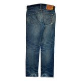 501 Levis Jeans - 32W 29L Blue Cotton