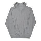 Lacoste 1/4 Zip - XL Grey Cotton