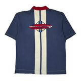 Surf Boards Tommy Hilfiger Striped Polo Shirt - XL Blue Cotton