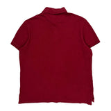 Tommy Hilfiger Polo Shirt - XL Red Cotton