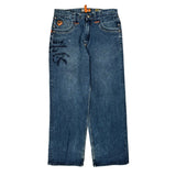 Hip Hop Akademiks Jeans - 32W 30L Blue Denim