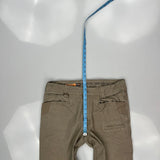 Unbranded Cargo Trousers - 34W 30L Khaki Cotton