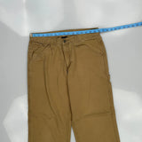 Carhartt Carpenter Pants - 32W 29L Brown Cotton