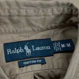 Ralph Lauren Shirt - Medium Beige Cotton